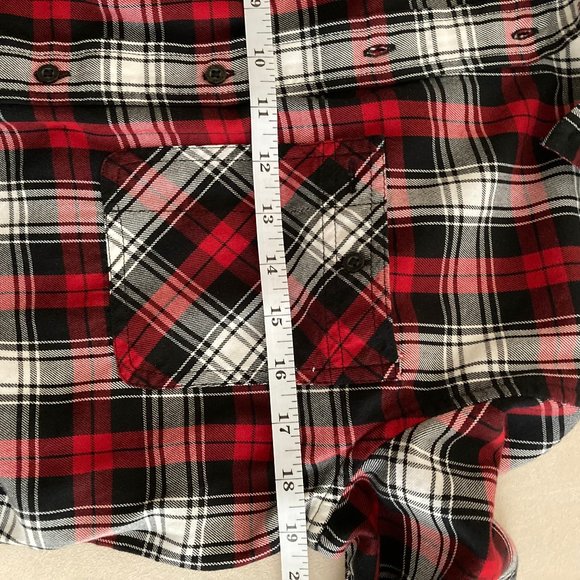 Lauren Ralph Lauren Flannel Cotton Shirt NWOT Size M - Picture 3 of 5